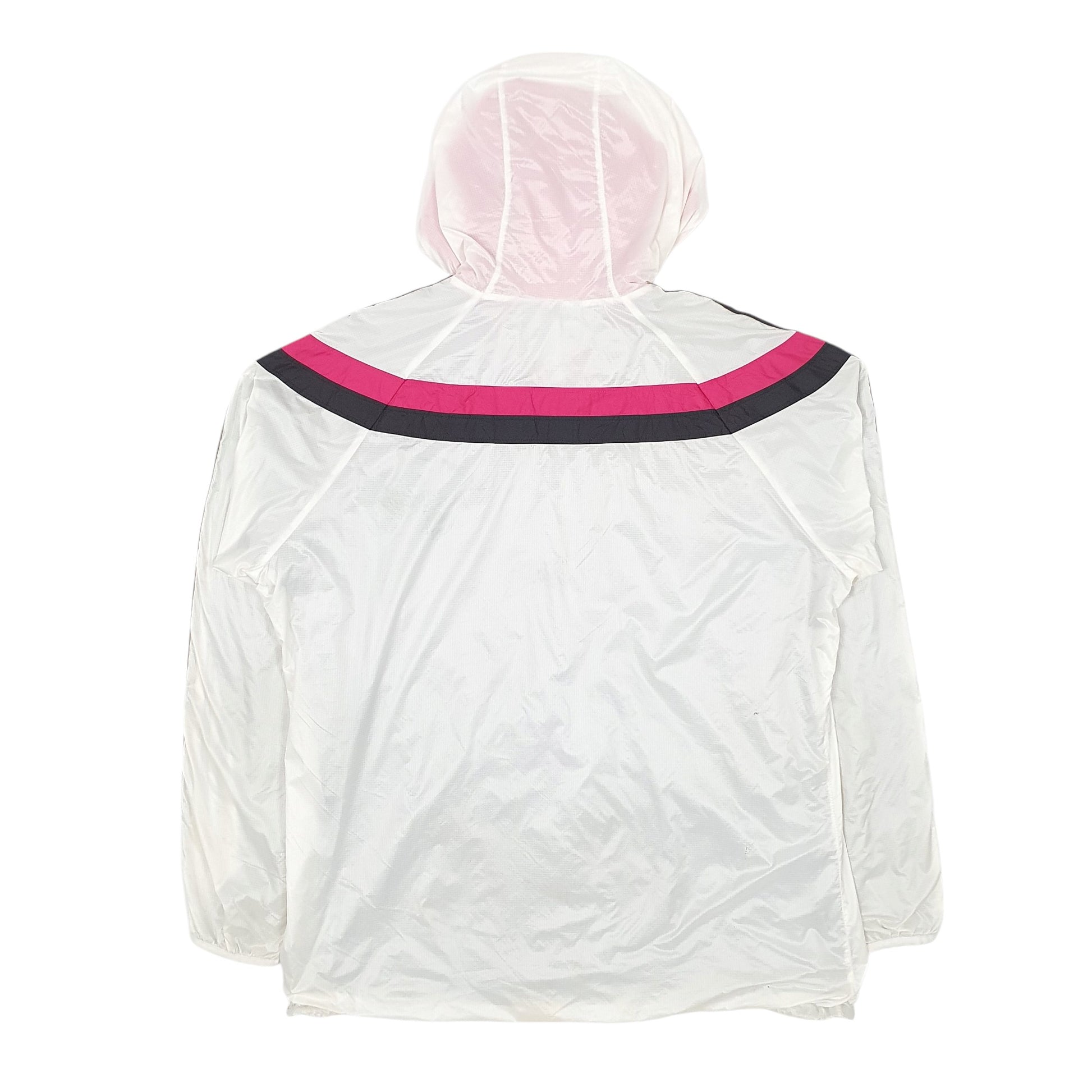 Mens White Adidas Real Madrid  Coat