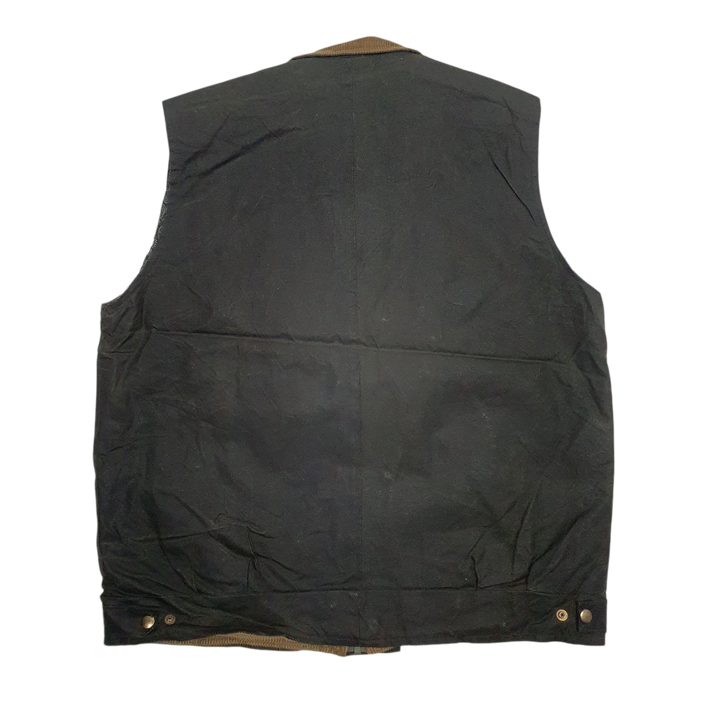 Mens Green Country Stile Gilet  Coat