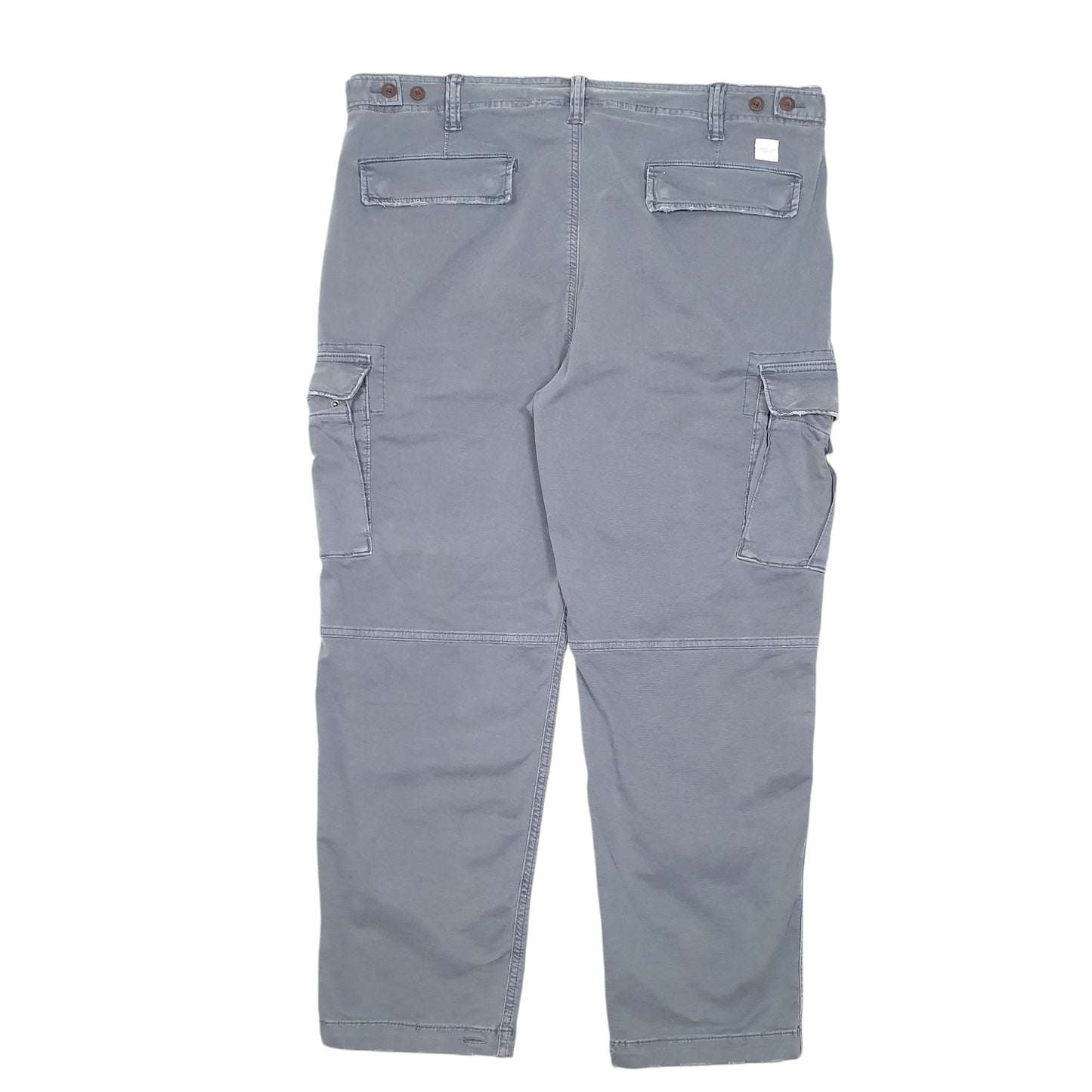 Mens Blue American Eagle Flex Combat Utility Cargo Trousers