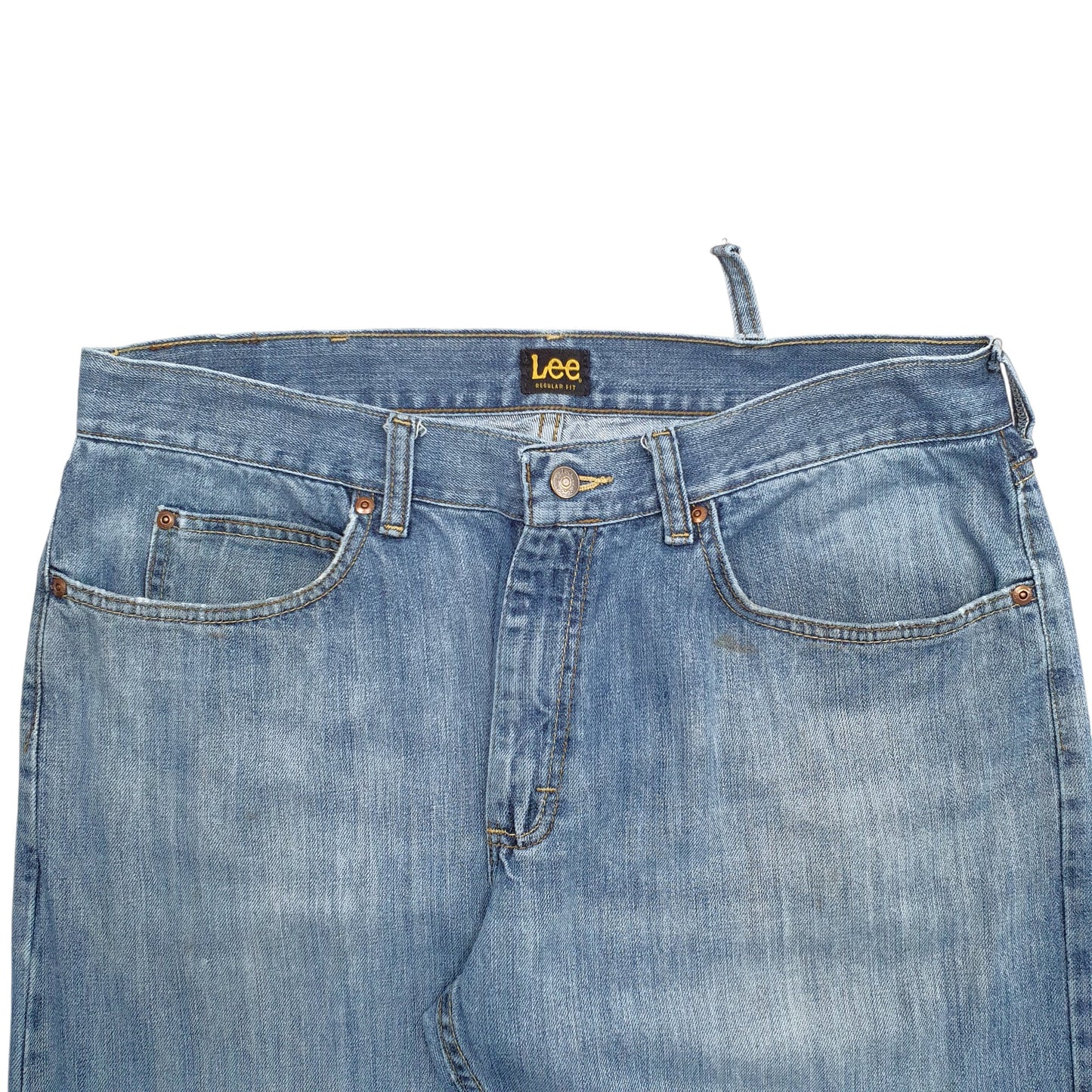 Mens Blue Lee Relaxed Casual JeansW36 L30