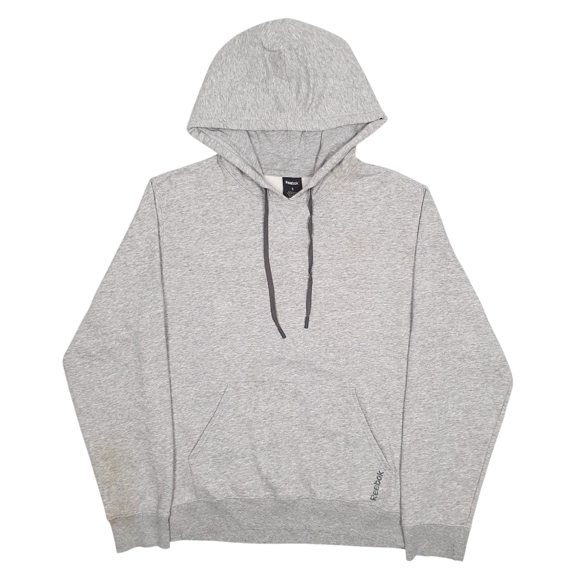 Mens Grey Reebok  Hoodie Jumper