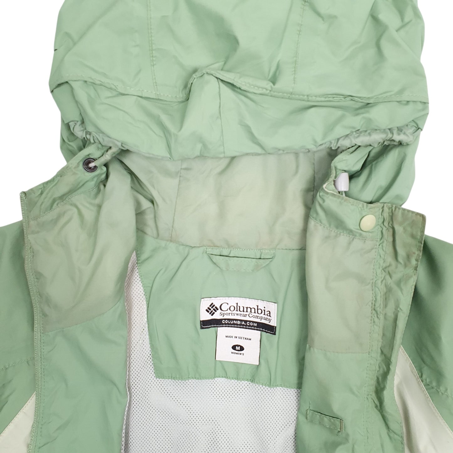 Womens Green Columbia   Coat