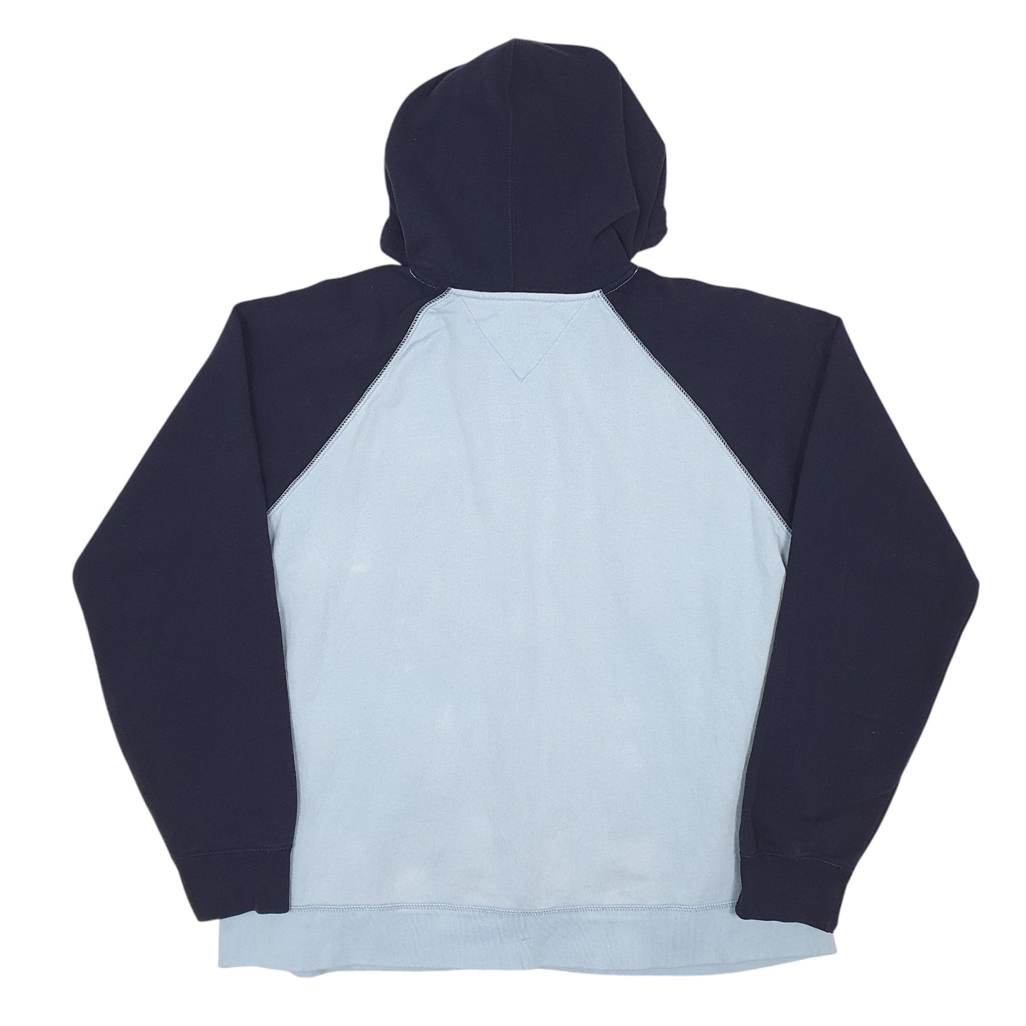 Mens Blue Tommy Hilfiger Spellout Full Zip Jumper