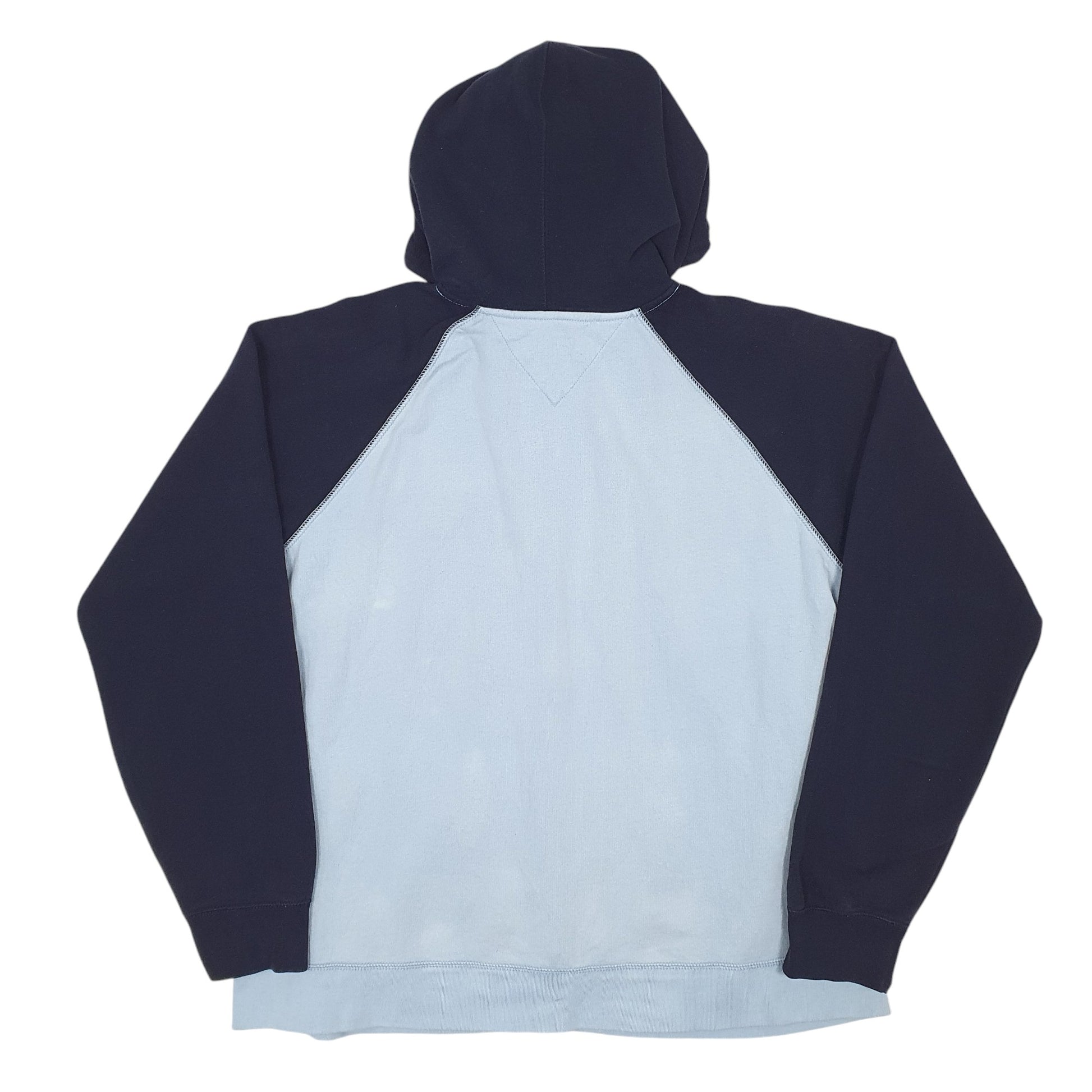 Mens Blue Tommy Hilfiger Spellout Full Zip Jumper