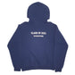 Womens Navy Jerzees  Hoodie Jumper