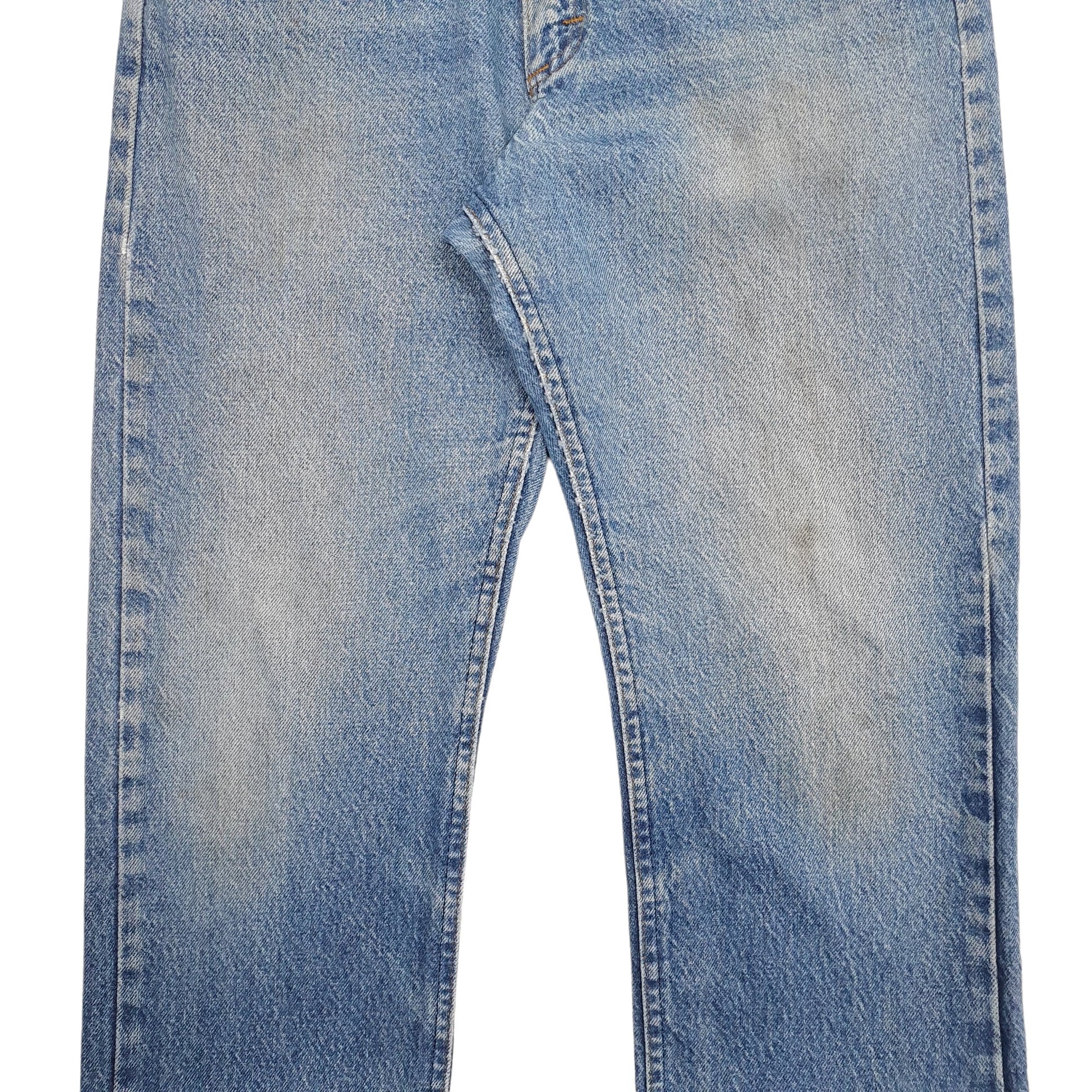 Mens Blue Lee Made In USA Vintage 90's Riders JeansW33 L30