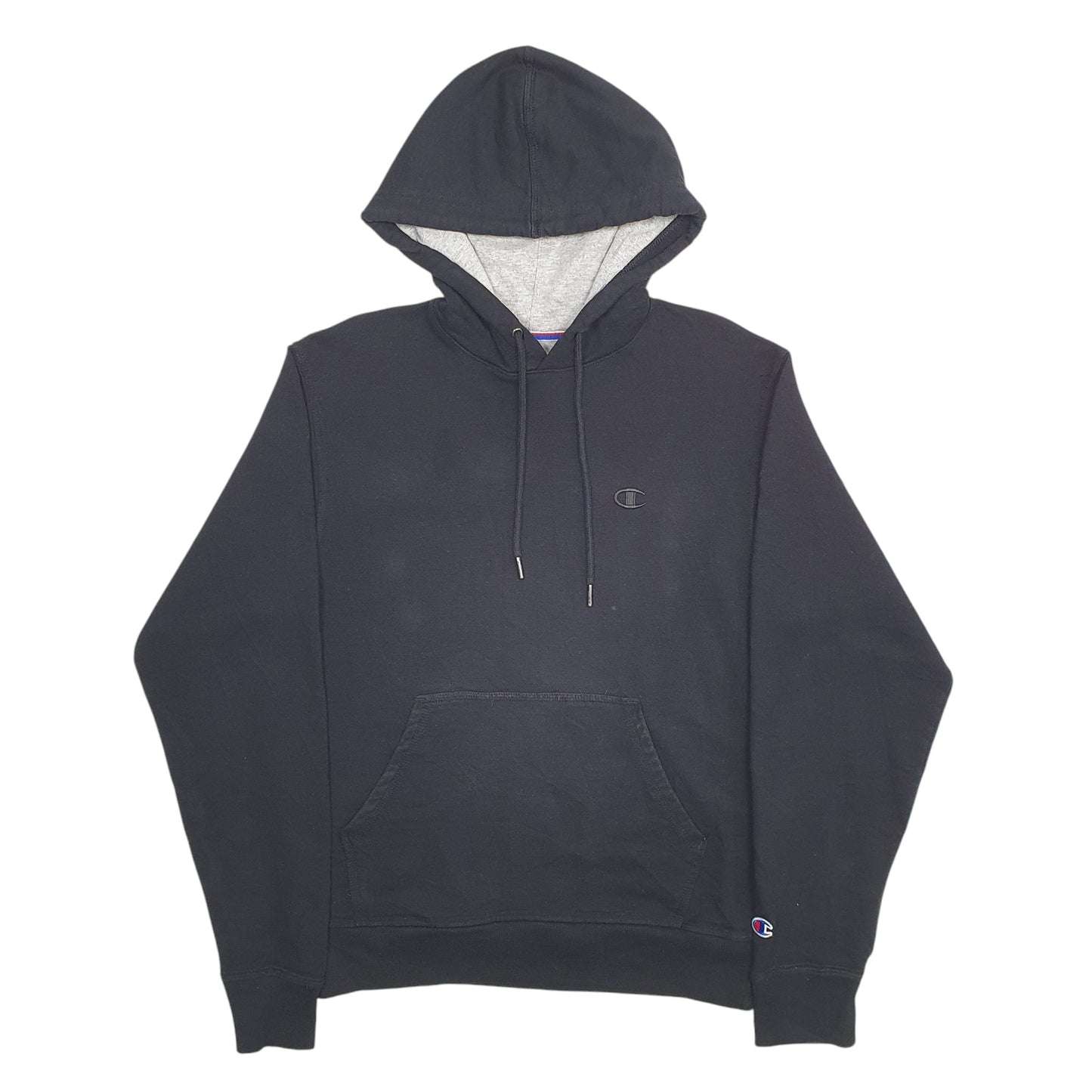 Mens Black Champion  Hoodie Jumper