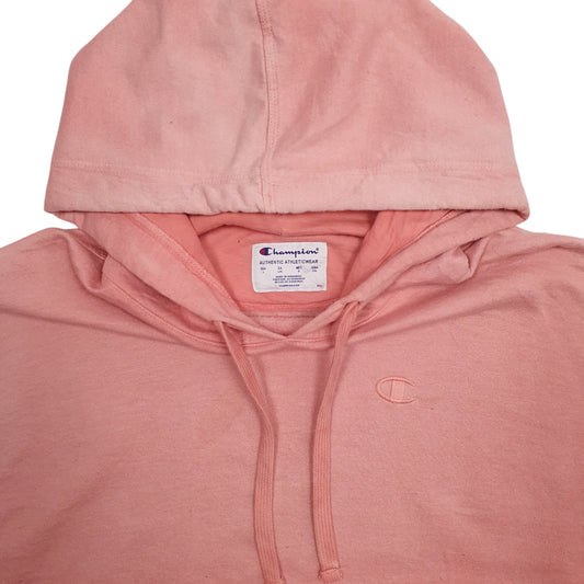 Mens Pink Champion  Hoodie Jumper