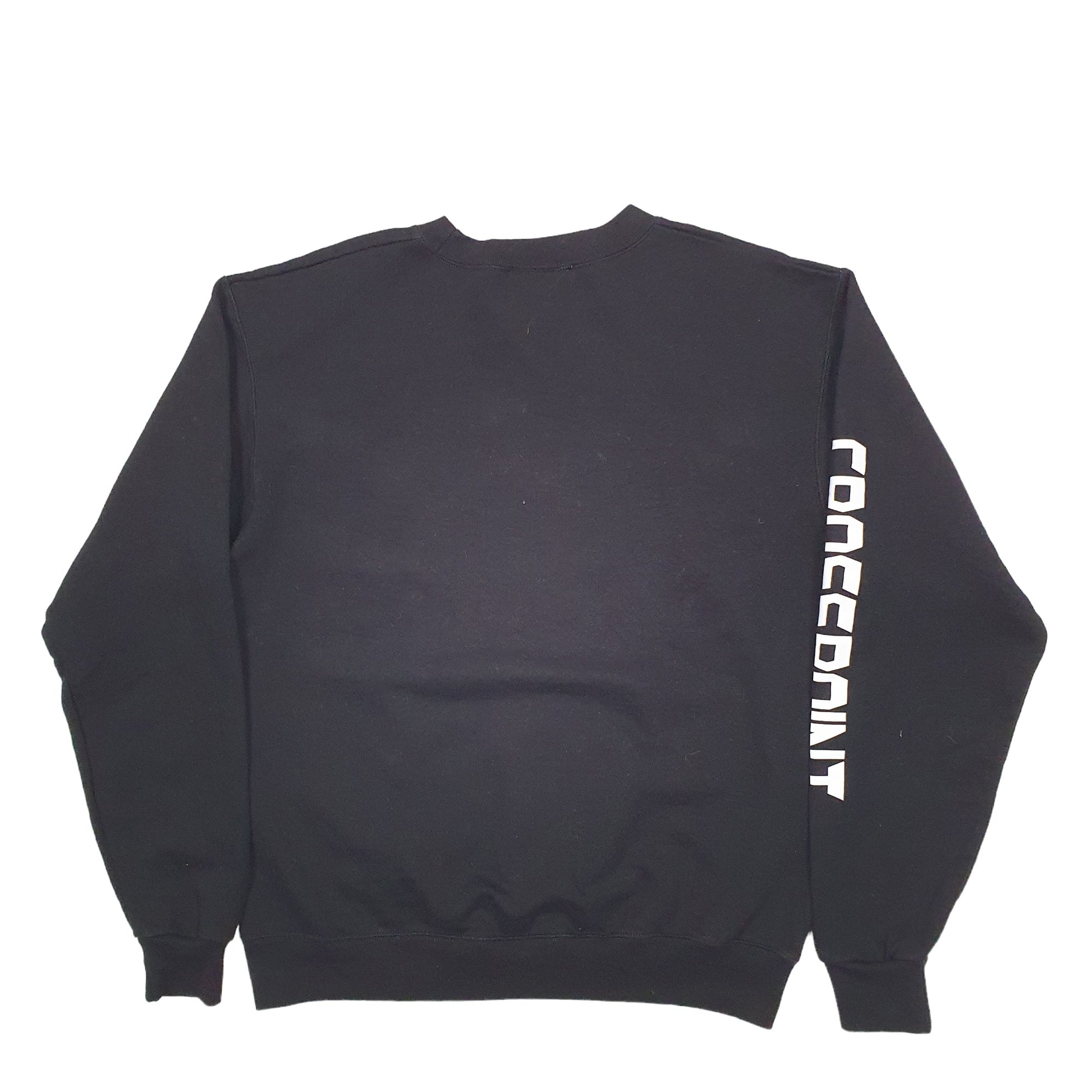 Mens Black Champion  Crewneck Jumper