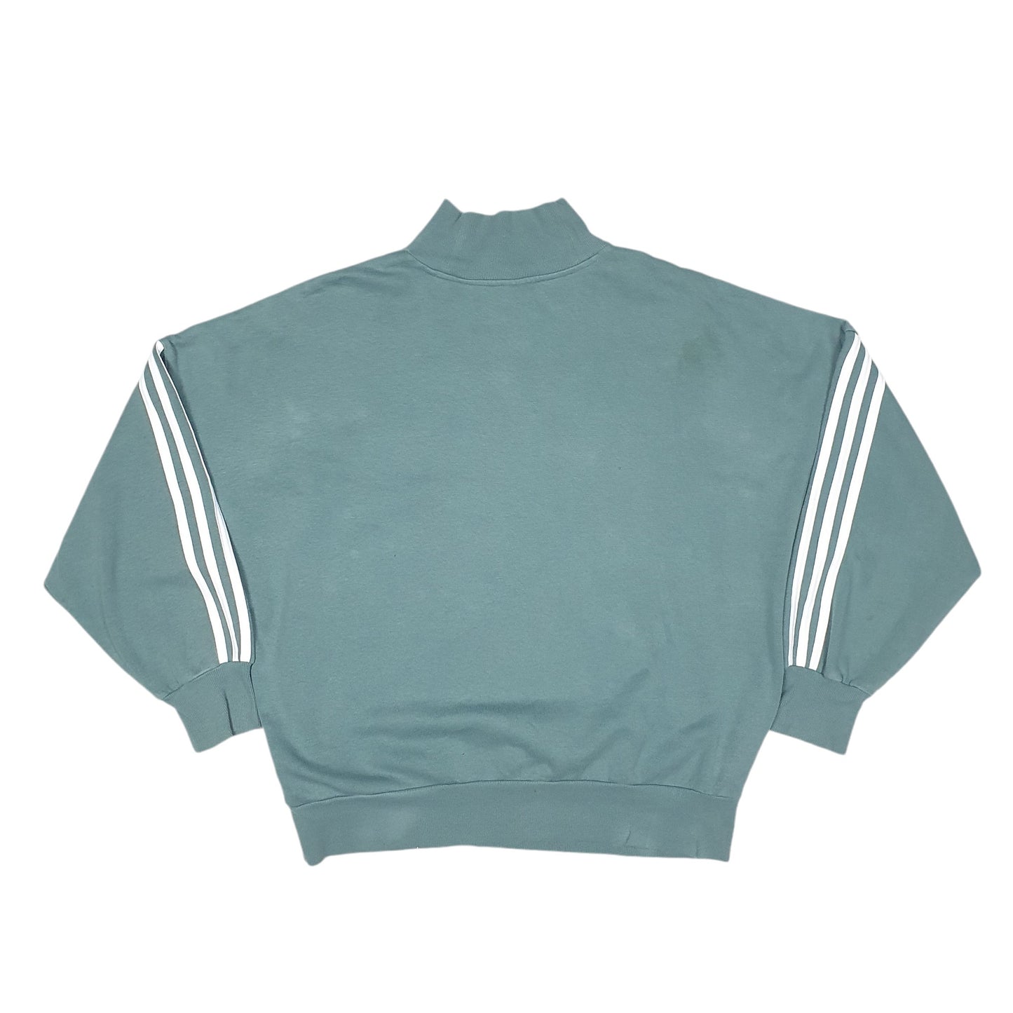 Womens Green Adidas  Crewneck Jumper