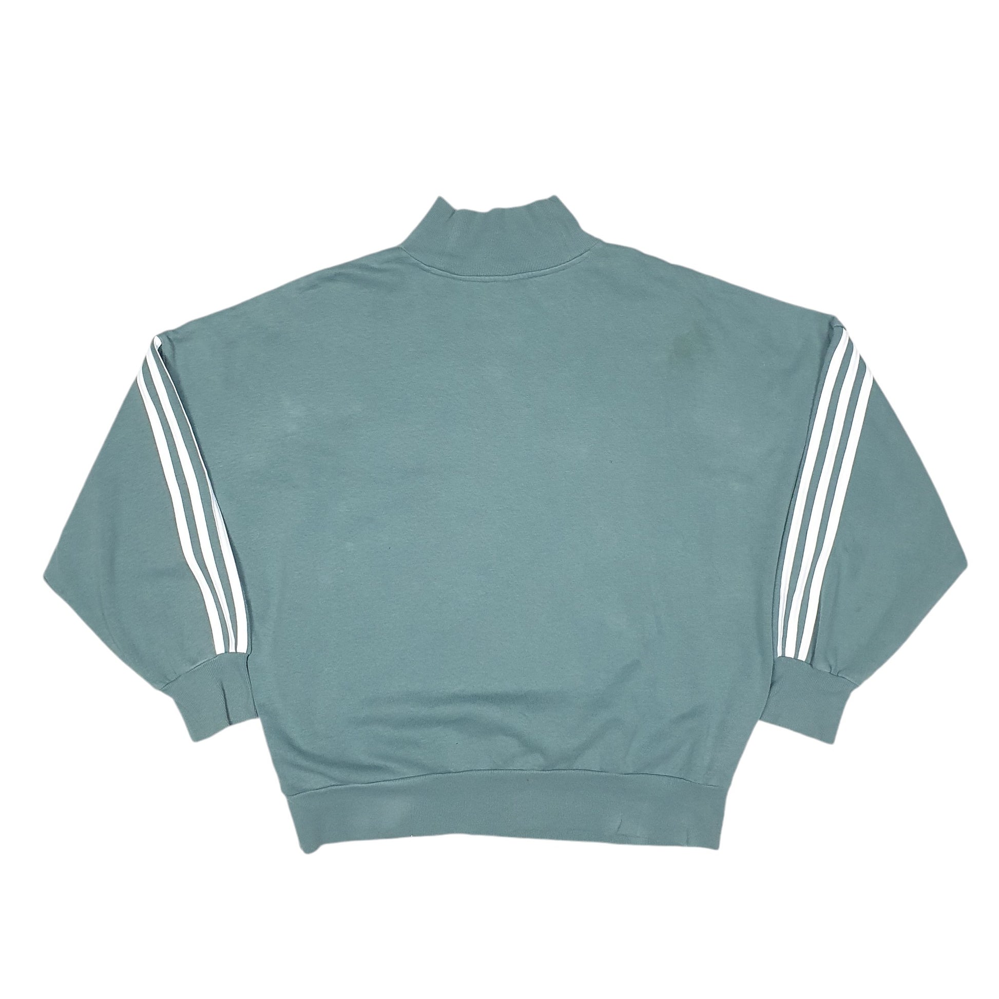 Womens Green Adidas  Crewneck Jumper
