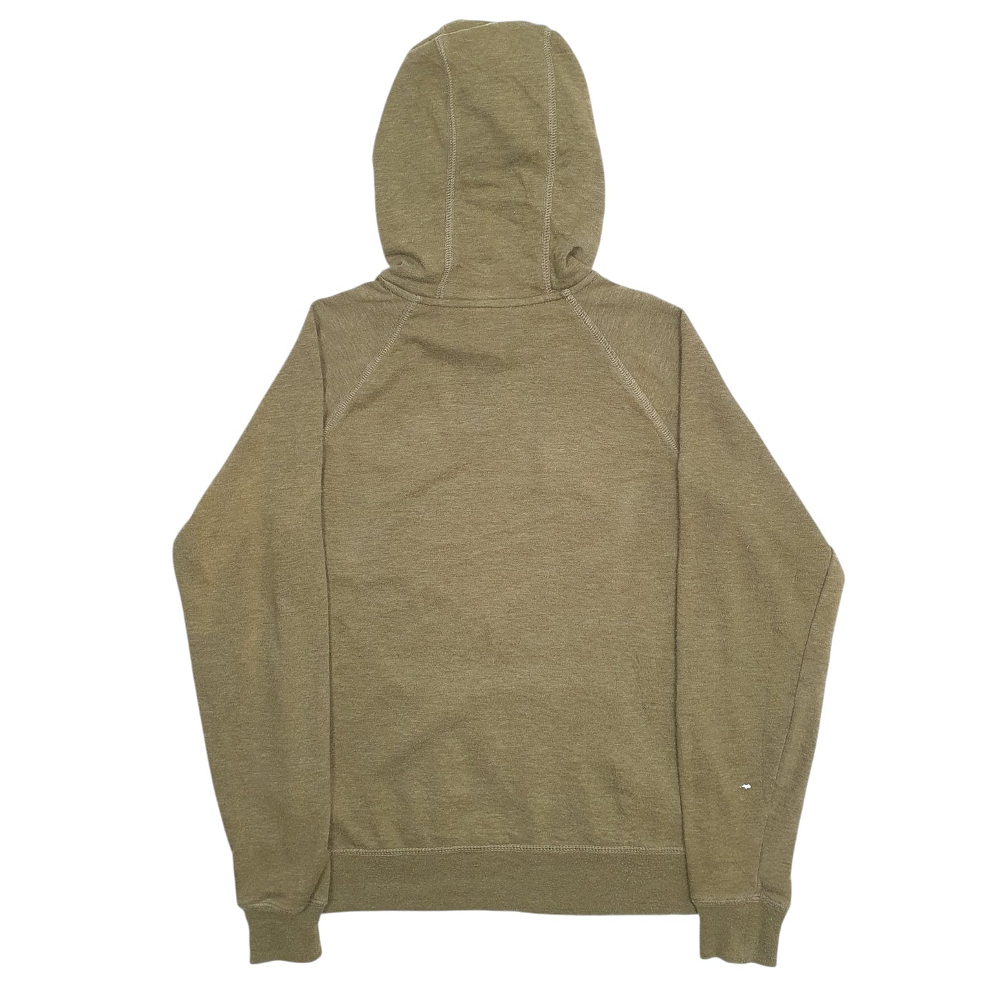 Womens Khaki The North Face Spellout Hoodie Jumper