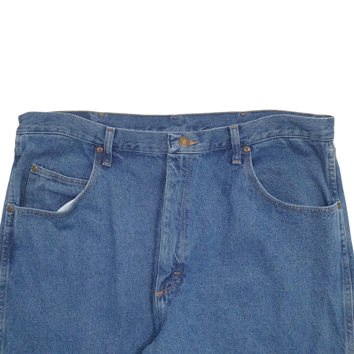 Mens Blue Wrangler Blue Ridge 35BRCAS JeansW40 L32