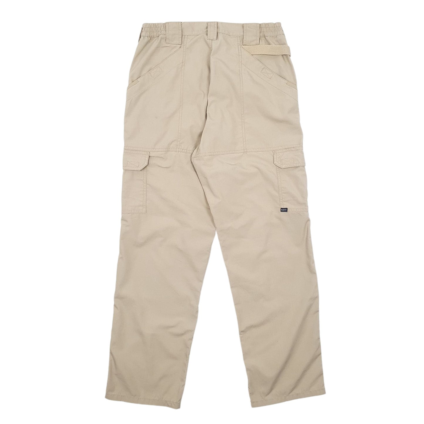 Mens Beige 5.11 Tactical Workwear Cargo Trousers