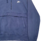 Mens Blue Nike  Quarter Zip Jumper