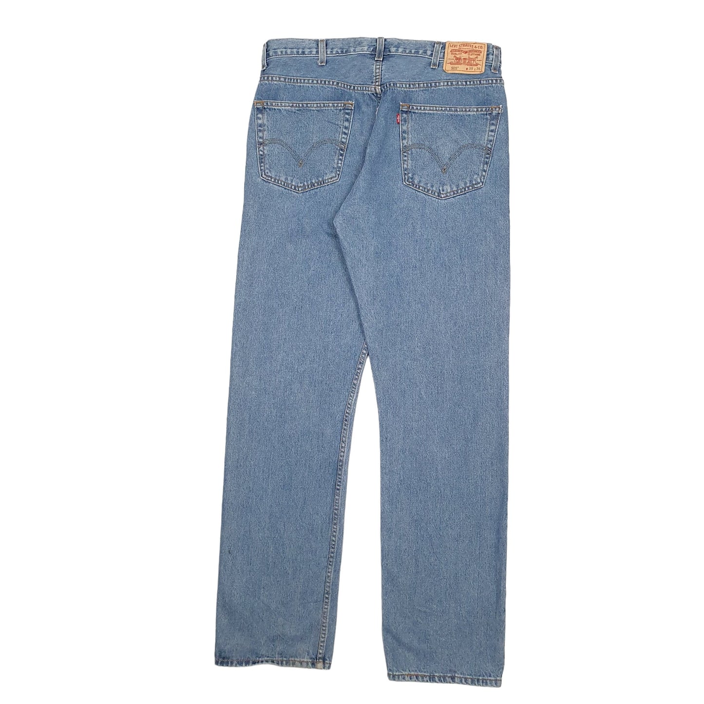 Mens Blue Levis  505 JeansW38 L36