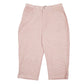 Womens Pink Lee Capri Chino Trousers