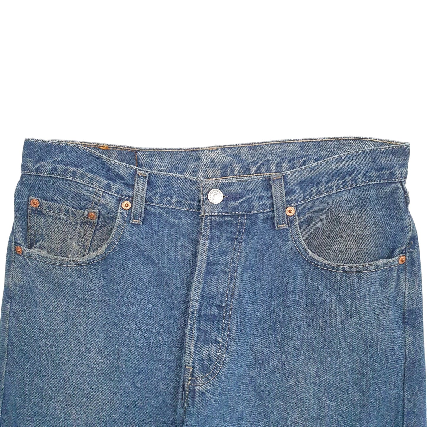 Mens Blue Levis  513 JeansW32 L26