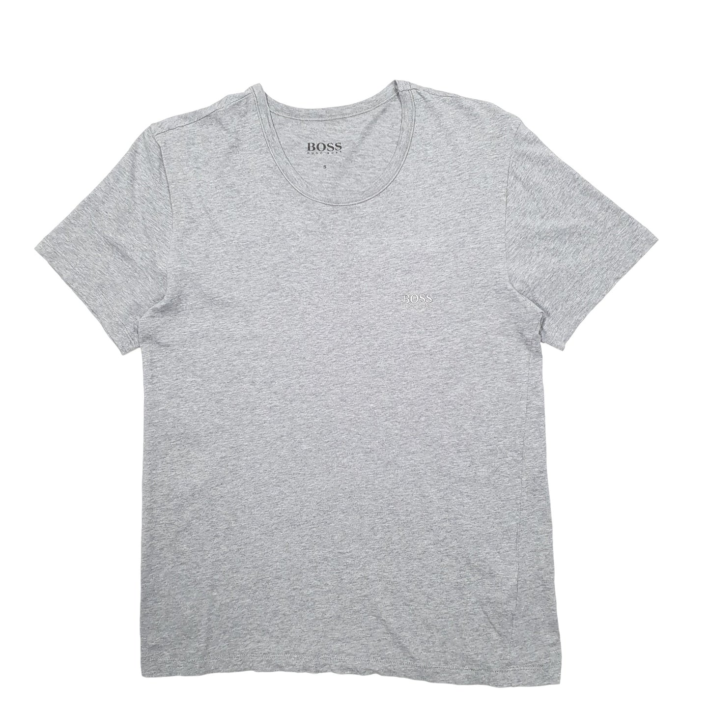 Mens Grey Hugo Boss  Short Sleeve T Shirt