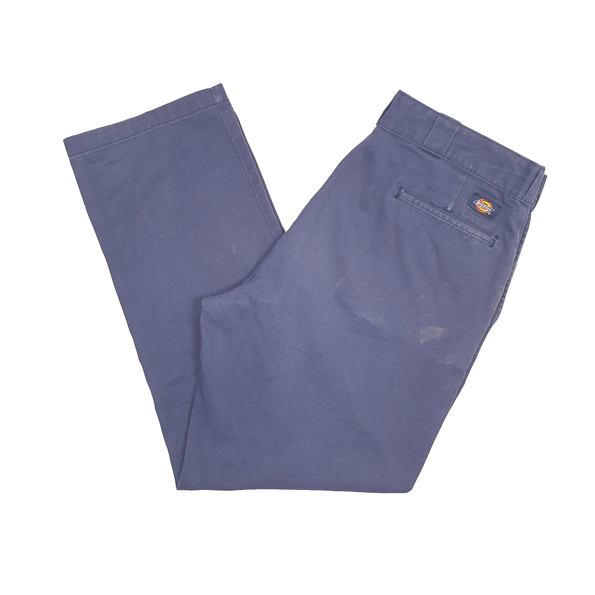 Mens Navy Dickies 874 Original Fit Chino Trousers