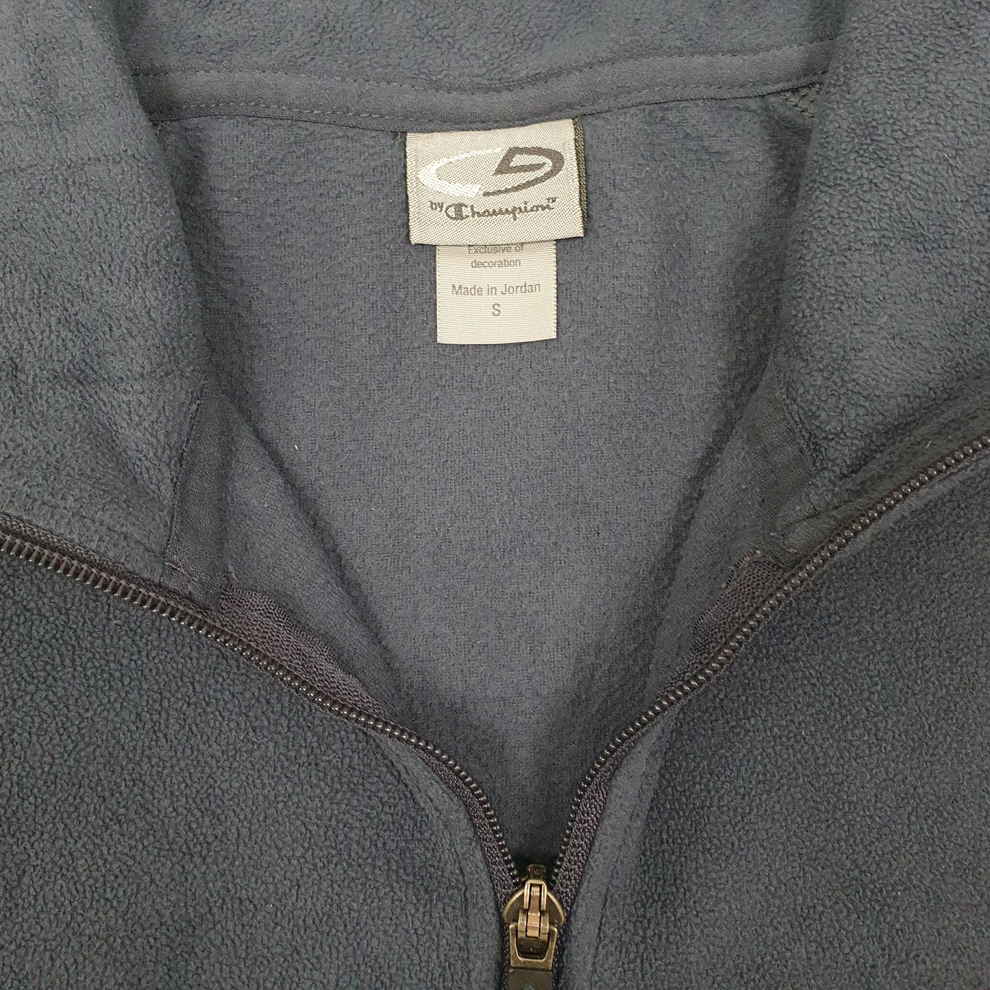 Mens Navy Champion  Full Zip Jumper