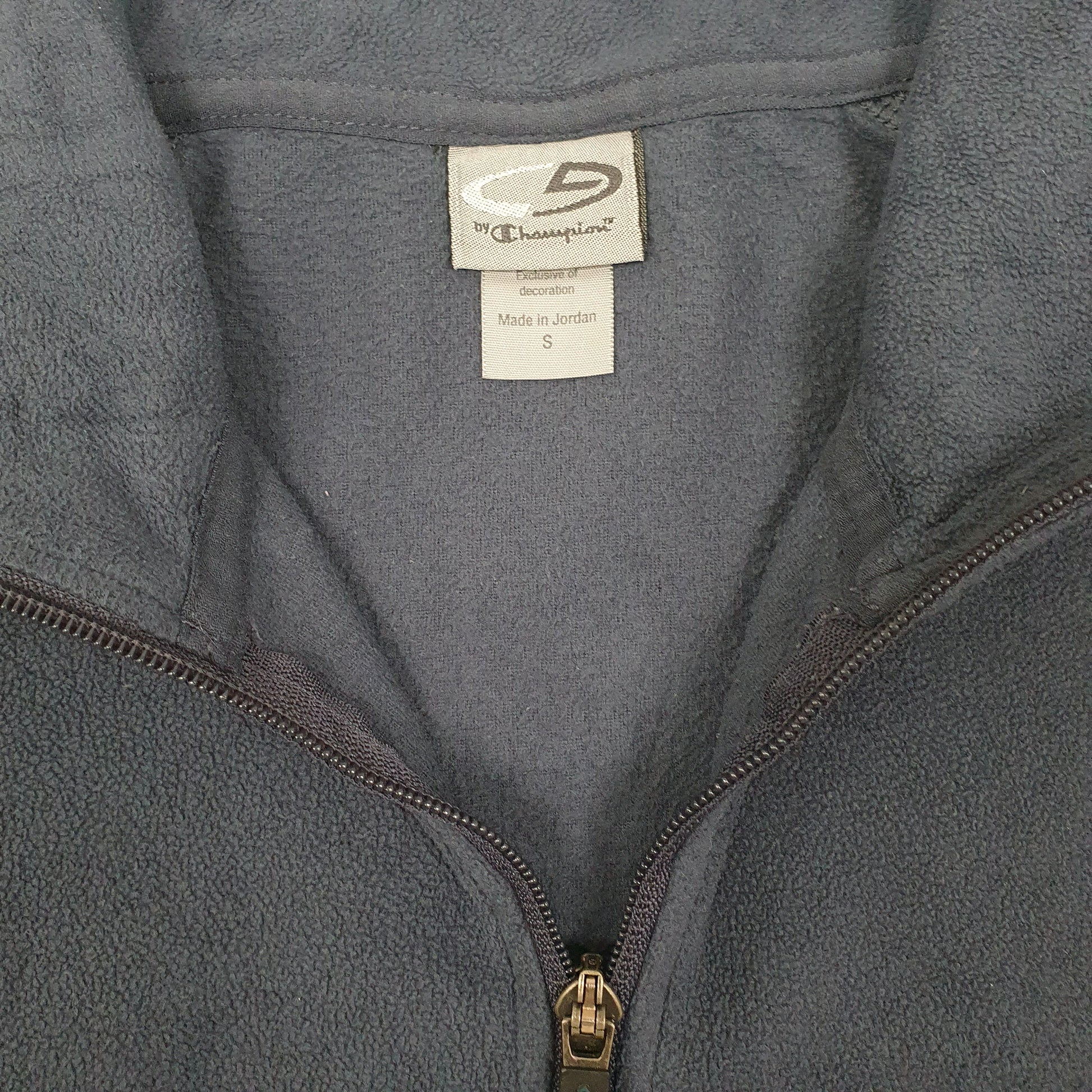 Mens Navy Champion  Full Zip Jumper