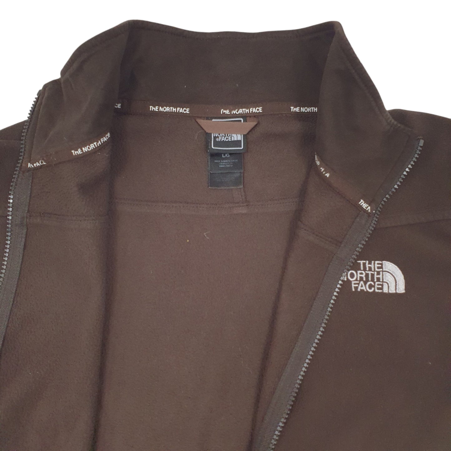 Womens Brown The North Face  Full Zip Jumper