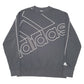 Mens Black Adidas  Crewneck Jumper