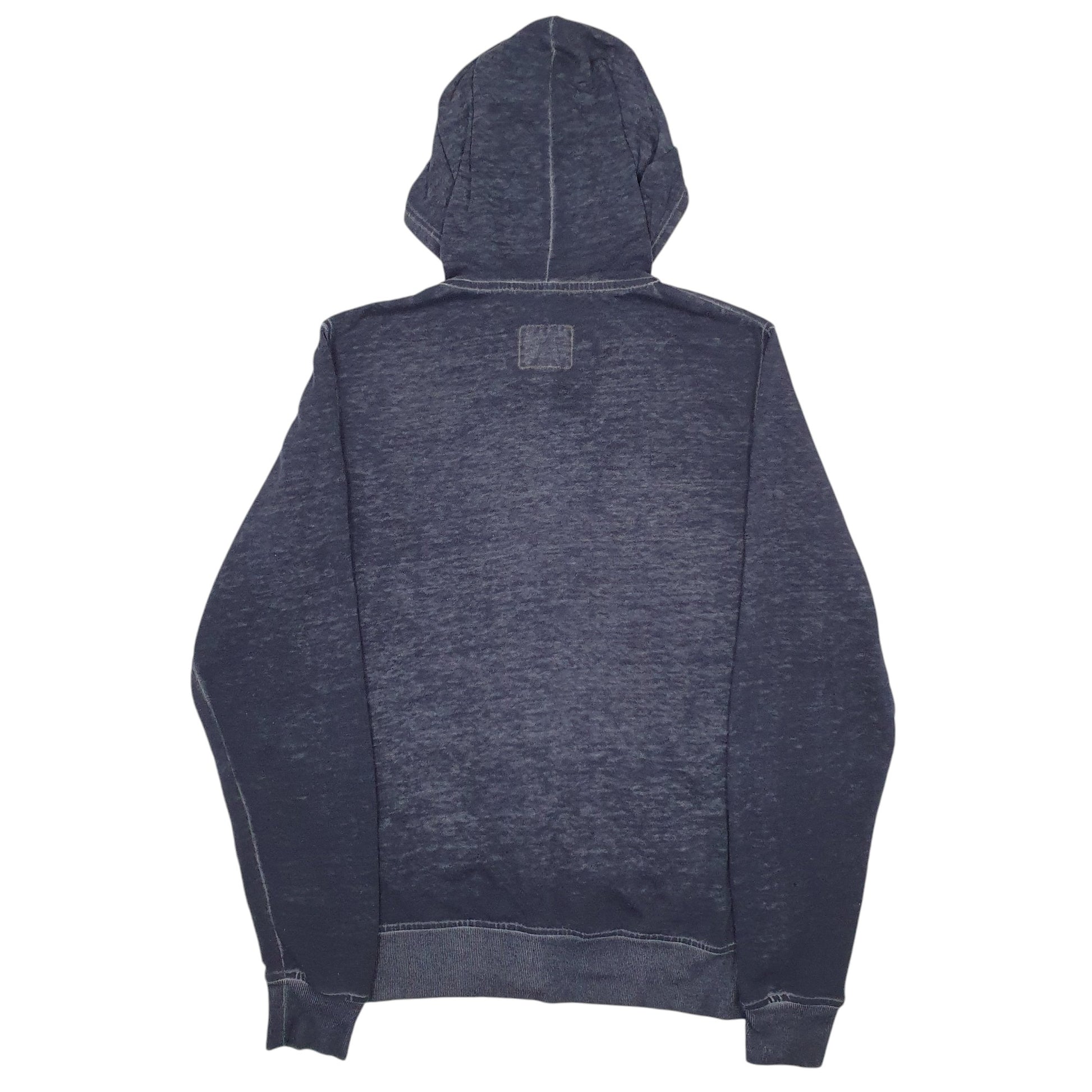 Mens Grey Hard Rock Cafe Spellout Full Zip Jumper