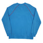 Mens Blue Fila Spellout Crewneck Jumper