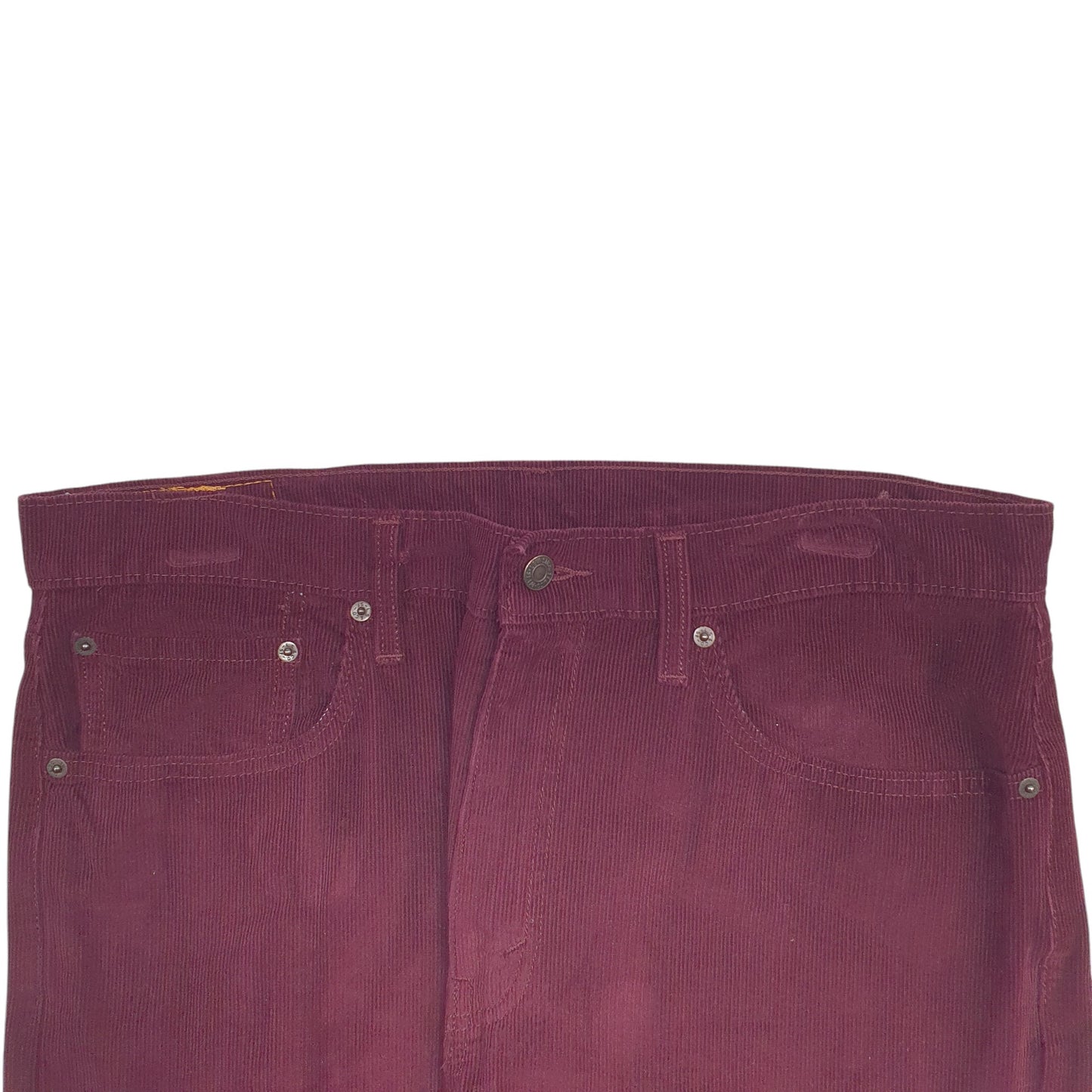 Mens Purple Levis  Corduroy Trousers