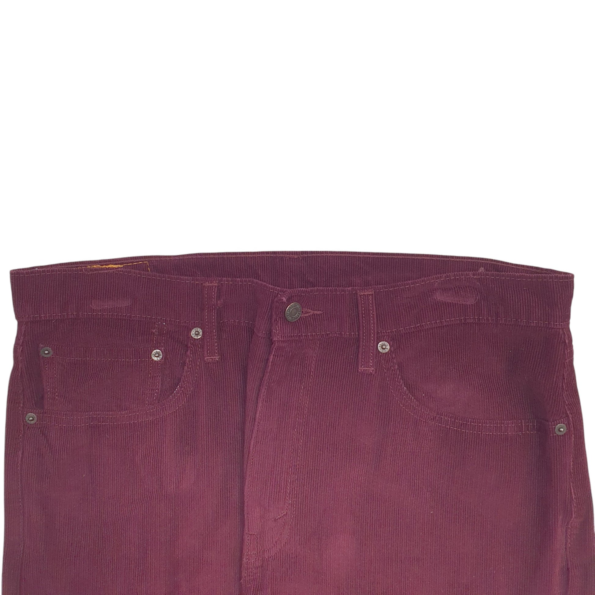 Mens Purple Levis  Corduroy Trousers