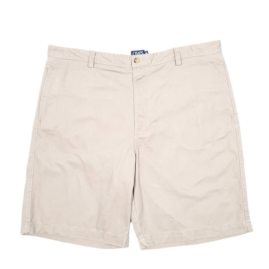 Mens Beige Chaps  Chino Shorts