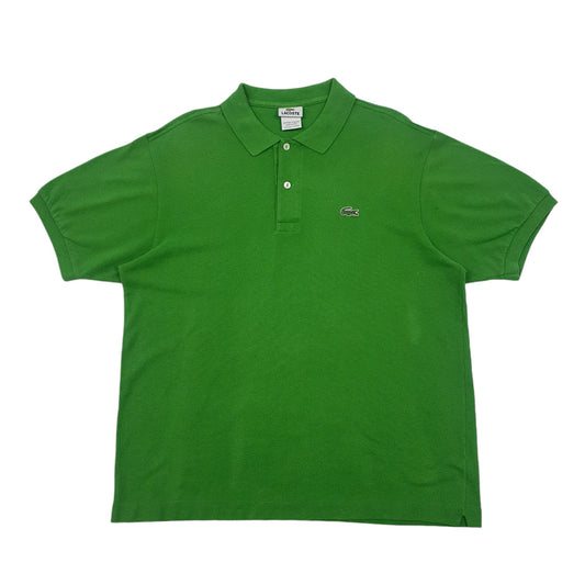 Mens Green Lacoste  Short Sleeve Polo Shirt