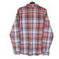 Mens Red Levis Standard Casual Long Sleeve Shirt