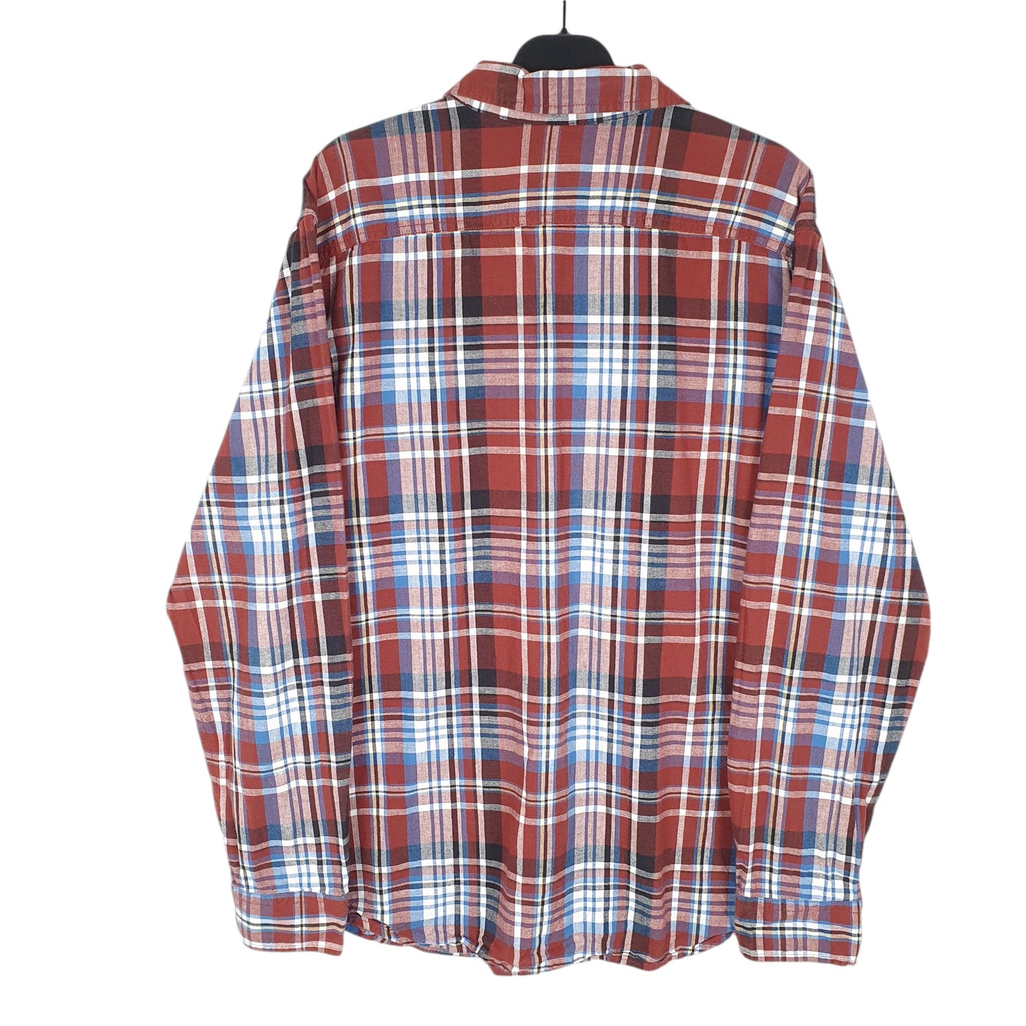 Mens Red Levis Standard Casual Long Sleeve Shirt