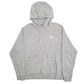 Mens Grey Nike  Hoodie Jumper