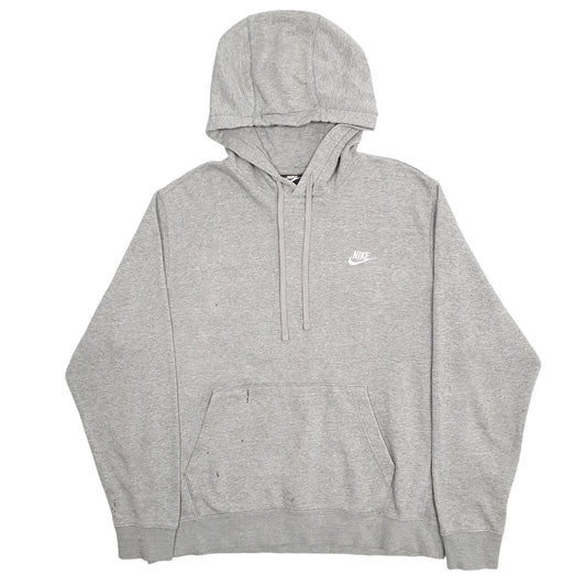 Mens Grey Nike  Hoodie Jumper