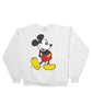 Mens Grey Disney Mickey Mouse Made In USA Vintage 90's Crewneck Jumper