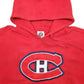 Mens Red NHL Hockey Hoodie Jumper