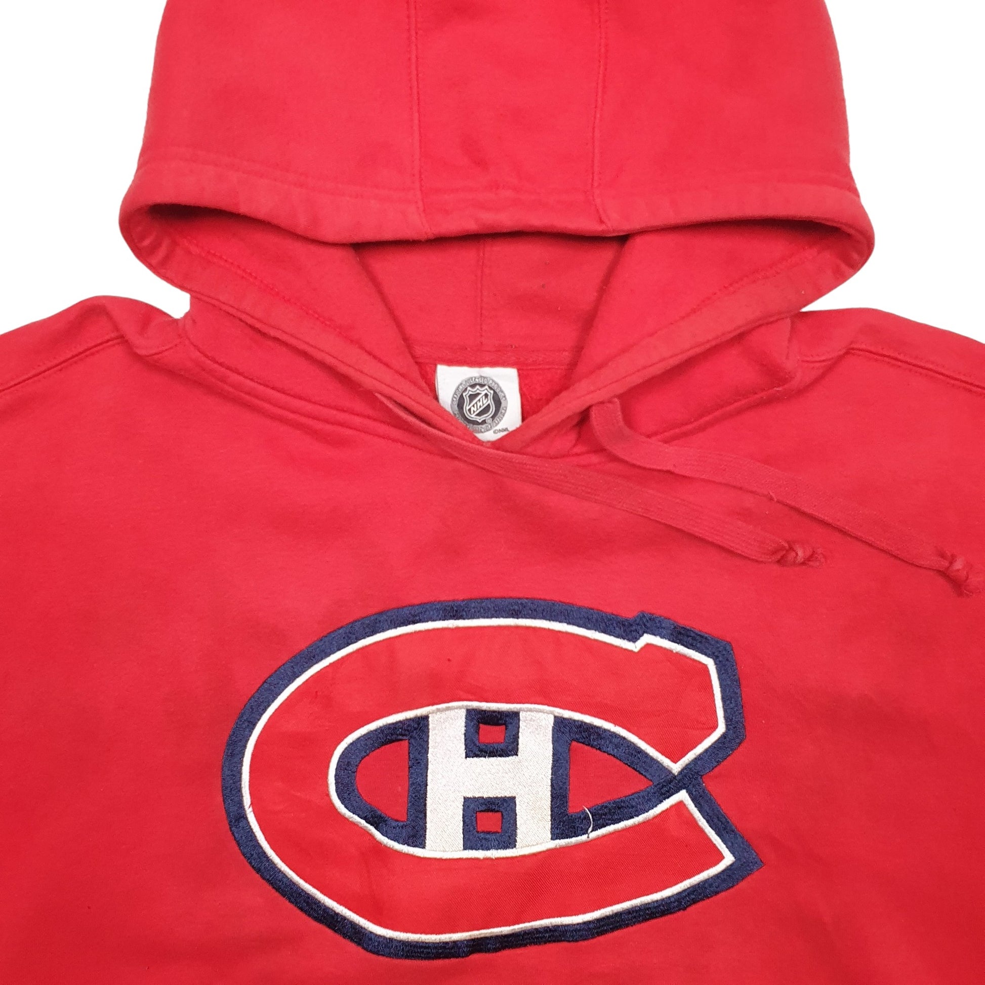 Mens Red NHL Hockey Hoodie Jumper