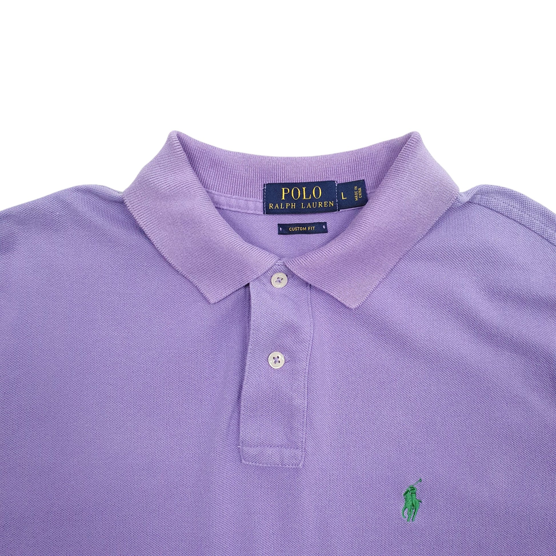 Mens Purple Polo Ralph Lauren  Short Sleeve Polo Shirt