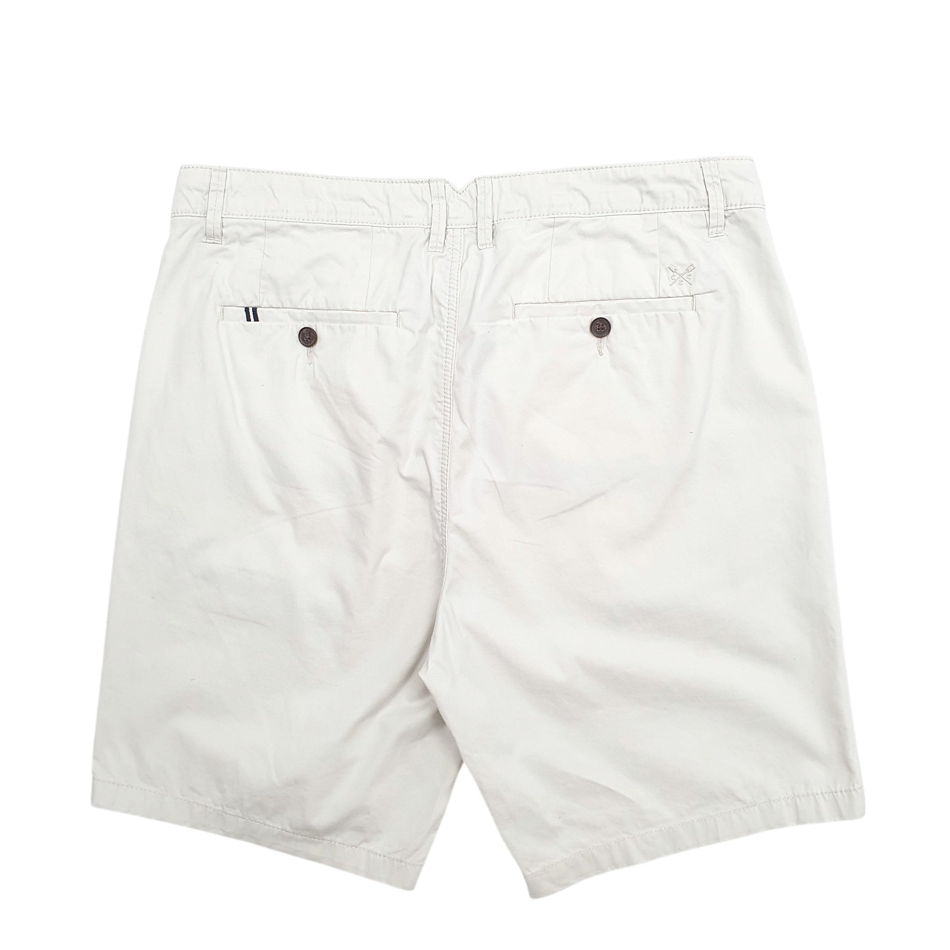 Mens Cream Crew Clothing Company  Chino Shorts