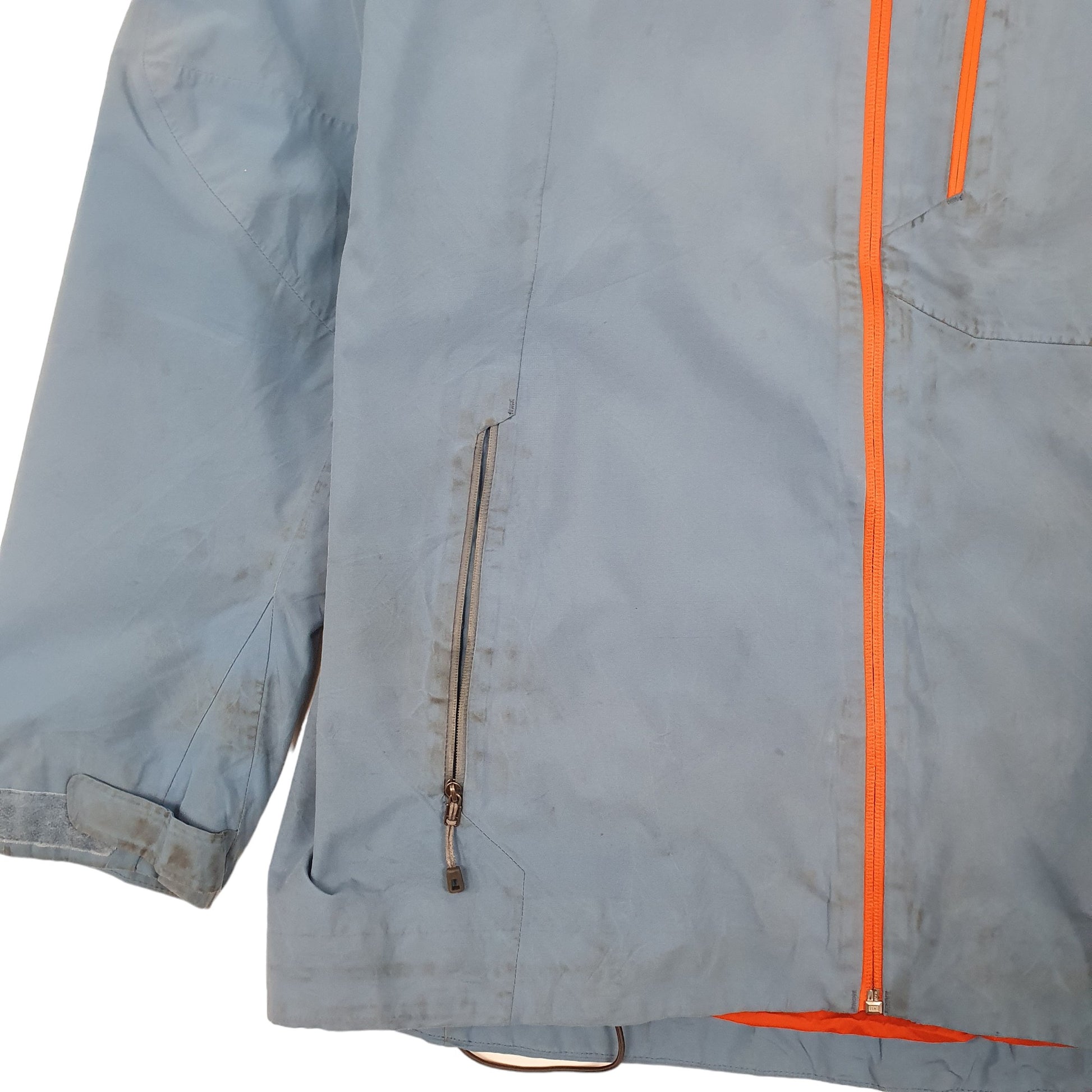 Mens Blue Patagonia Powder Bowl Freeride Recco Ski Snowboard Goretex  Coat