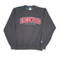 Mens Grey Champion Spellout Crewneck Jumper
