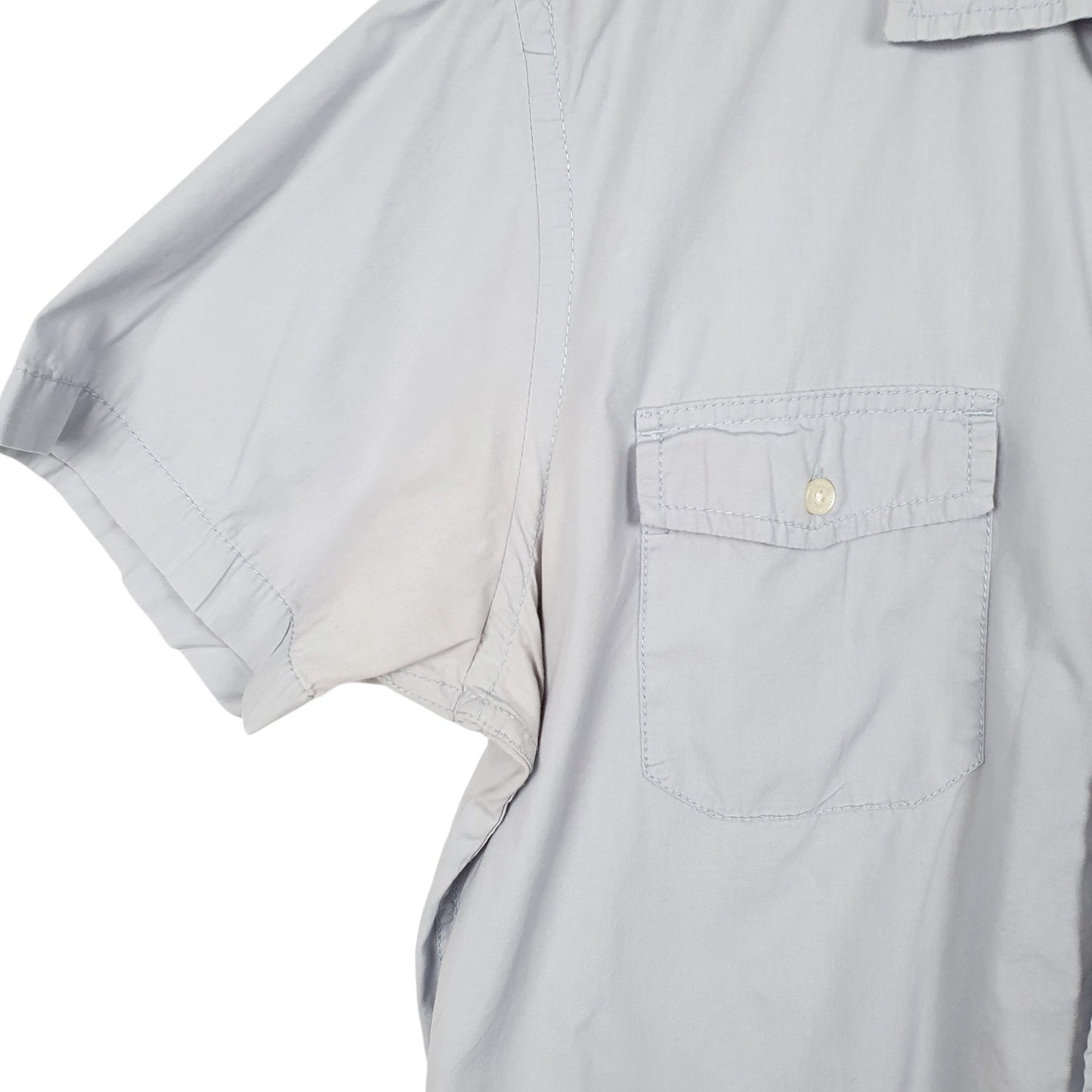 Mens Blue Tommy Hilfiger  Short Sleeve Shirt