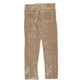 Mens Beige Levis  Corduroy Trousers