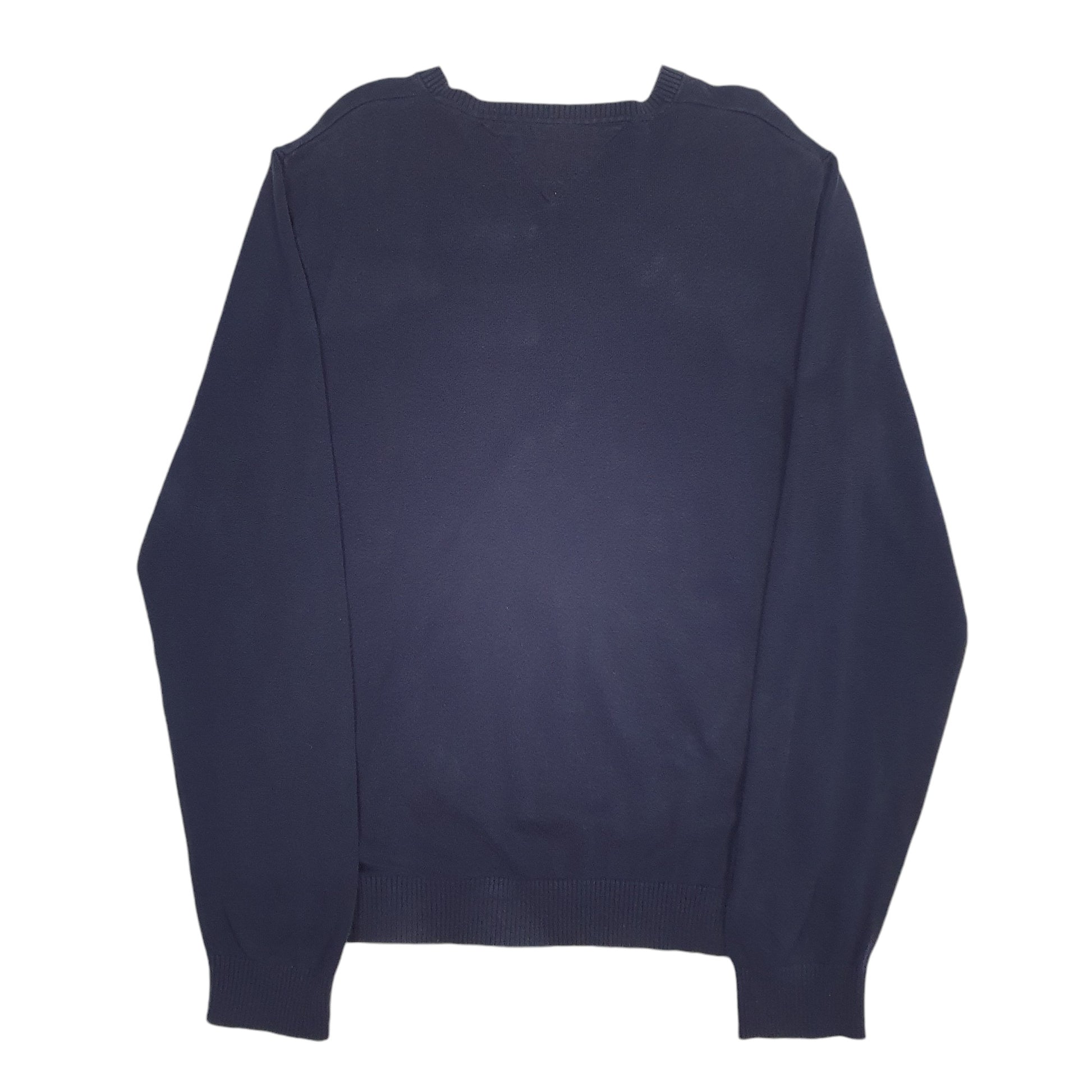 Mens Navy Tommy Hilfiger Knit Crewneck Jumper