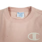 Womens Pink Champion Cropped Crop Top Reverse Weave. Crewneck Jumper