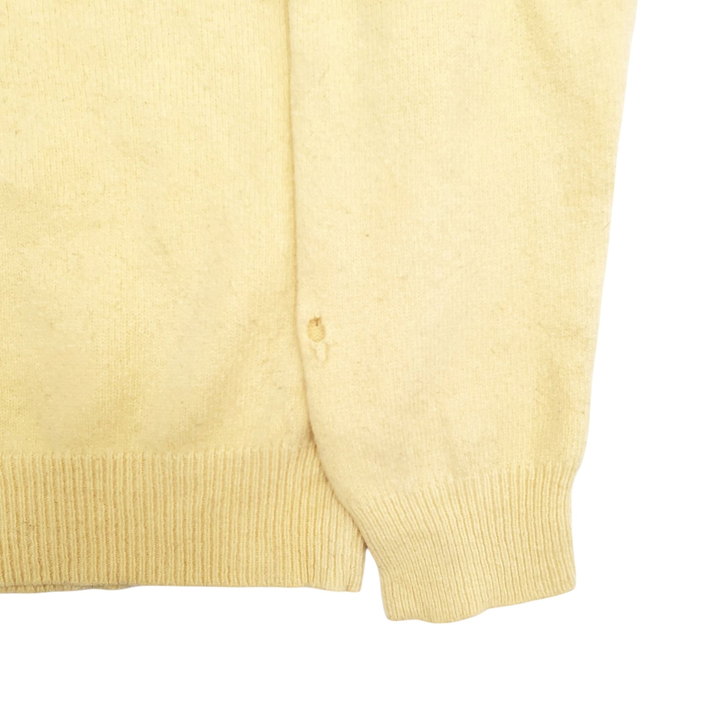 Womens Yellow Ralph Lauren Lambswool Crewneck Jumper